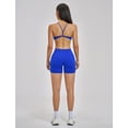 thumbnail image 7 of IBTOM CASTLE Two Piece Workout Sets for Women Y Back Sports Jogger Outfits Bra High Waist Biker Shorts Matching Gym Sets Yoga Pilates Outfits XL Blue, 7 of 7