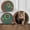 Brown and Green, variant on Interior Cat Door for Indoor Doors, Stylish Archway Style Pet Door with No Flap Design, Lockable and Spacious Pass-Through for Cats Up to 20 lbs, Easy Installation for Bedroom and Laundry Room