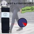 thumbnail image 6 of SOCKS'NBULK 32 Inch Wholesale Men's Long Tube Socks, Cotton Big And Tall Tube Socks Size 13-16 (Black, 36), 6 of 7