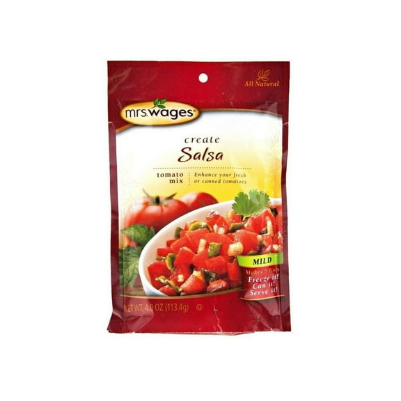 (Price/Case)Mrs. Wages Mild Salsa Mix 12/4oz, 804623