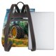 thumbnail image 3 of Fotbe Green Tractor Field Mochila Bolso con Estampado para Mujer, Mochila Antirrobo de Nylon Impermeable, Bolsa Ligera de Hombro, 3 of 4