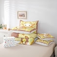 thumbnail image 5 of Manfei Aquatic Axolotl 7pcs Queen Bedding,Ocean Amphibian Print Bedding Comforter Set Queen,Polkadot Reversible, 5 of 6