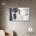 thumbnail image 4 of Stratum III Canvas Print Abstract Decor by Art Remedy, White Frame, 45 x 30, 4 of 6