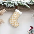 thumbnail image 6 of Bingfone Corgi Dog Print Personalized Christmas Stocking - Snowman Design Large 18 inch,Family Holiday Season Decor, 6 of 7