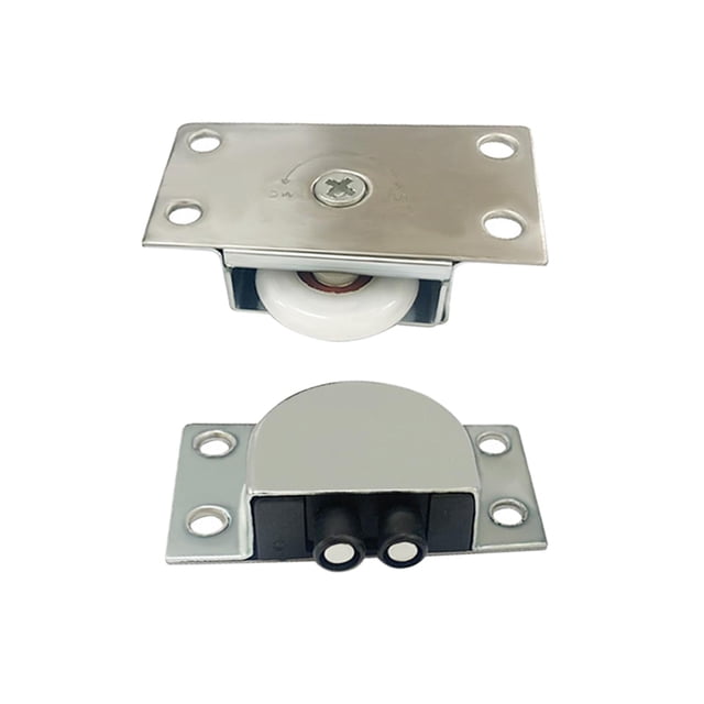 Ruedas para puertas corredizas, para puertas corredizas de gabinetes, Rueda de nailon silenciosa, Polea inferior para armarios, Rodillo para DYNWAVEMX polea de puerta corredera