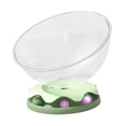 thumbnail image 3 of Bunblic Lit Capsule Spatiale pour Chat Lit de Sommeil pour Chat Fournitures Polyvalentes, Transparent Maison Ronde pour Chaton Nid de Sommeil pour Chaton pour Repos Intérieur Dia 32 cm, 3 of 8