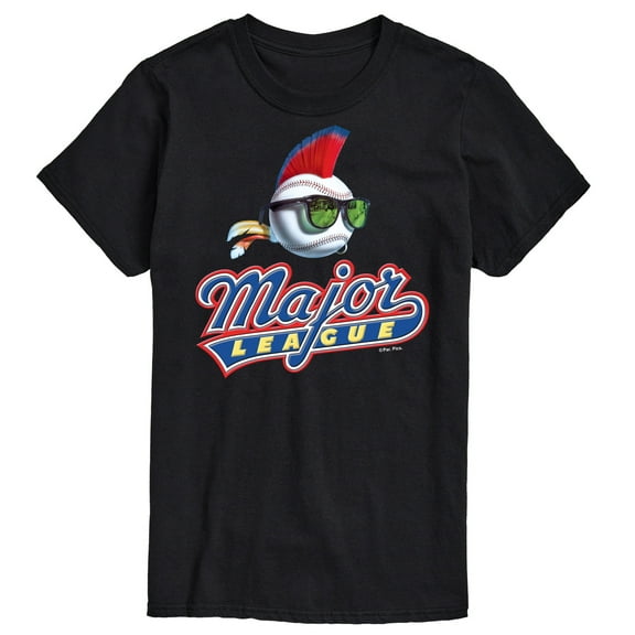 Major League - Mohawk Baseball - Men's Short Sleeve Graphic T-Shirt