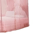 thumbnail image 2 of Mosquitera de cuatro esquinas, cortina de cama de 3 lados de princesa de lujo, mosquitera para dormitorio, integración perfecta, 2 of 8