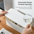 thumbnail image 3 of Extension Socket Storage Box Home Use Simple Desktop Wire Storing Case, 3 of 7