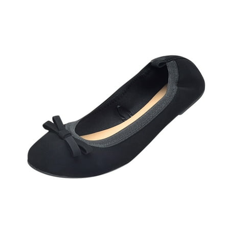 

Kcodviy Women S Ladies Flat Causal Chunky Platform Heels For Women Shoes Singles Pointed Lazy Women Party Shoes Shoes Work Shoes Low Heel Pumps For Women Women Work Heels