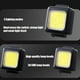 thumbnail image 4 of Faro y Luz Trasera para Bicicleta Recargables Por Usb | Juego de Luces Led Cob de 3 Velocidades, Impermeables | Iluminación de Seguridad de 130/500 Lúmenes para Ciclismo Nocturno y Desplazamientos Di, 4 of 6