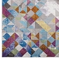 thumbnail image 3 of Lavendula Triangle Mosaic 8x10 Area Rug in Multicolored, 3 of 7