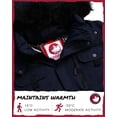 thumbnail image 3 of CANADA WEATHER GEAR Men's Parka Jacket - Heavyweight Ripstop Therma Foil Puffer Coat (M-5X), 3 of 7