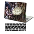 thumbnail image 1 of KSK KAISHEK Plastic Hard Shell Cover Only for 2022 2021 2020 2019 2018 Release MacBook Air 13 inchs Retina Display Touch ID + Black Keyboard Cover Model: A2337 m1&A2179&A1932 Feather Series 0634, 1 of 5