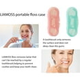 thumbnail image 2 of 170 Count Mint Twin-Line Dental Floss Picks with 4 Portable Mini Travel Cases, Resealable Storage Adult Flossers for Home & On-the-Go Oral Care, 2 of 13