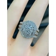 thumbnail image 3 of Midwest Jewellery 14K White Gold Bridal Set 2.00ctw Engagement Ring and 2 Bands Solitaire Center (9.5), 3 of 5