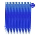 thumbnail image 1 of 50 recambios de bolígrafo de tinta de gel borrable de tinta azul fina yeacher Recarga de pluma, 1 of 8