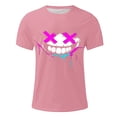 thumbnail image 4 of JXMVOJ Men's Halloween Printed Round Neck Short Sleeve Blouse/T-shirt, Fashion Casual, Quality Materials, Summer, Suitable for Outdoor Casual Daily Wear, 4 of 5