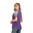thumbnail image 4 of Tinglu Summer Tunic Tops Women's Comfy T-Shirt Female Top Leopard Sleeve, 4 of 8