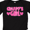 thumbnail image 4 of Inktastic Grampy's Girl Granddaughter Girls Long Sleeve Baby Bodysuit, 4 of 5