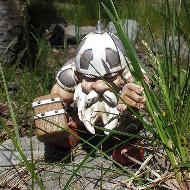 viking victor norse dwarf gnome statue