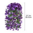 thumbnail image 2 of Artificial Rose Flower Wall Hanging Basket – Elegant Indoor & Outdoor Decor for Living Room, Patio, Balcony, and Garden Enhancement with Durable Design, 2 of 5