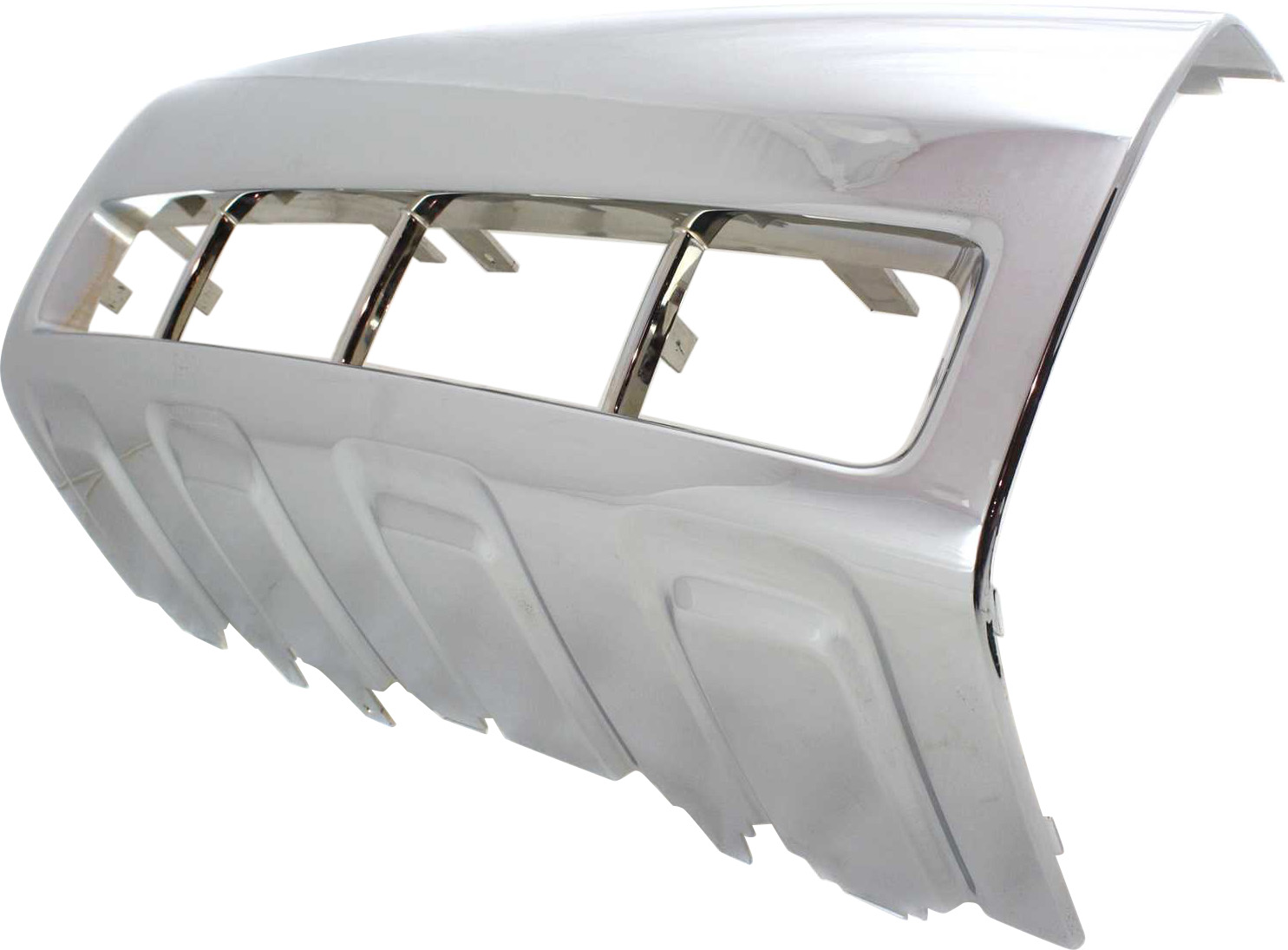 Bumper Trim Compatible With 2008-2012 Ford Escape Front Chrome