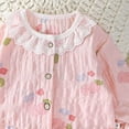 thumbnail image 5 of CAUYDY Baby Gift Girl Outfits Toddler Pjs Fall Winter Long Sleeve Shirt Pants 2Pcs Set Little Kids Sleepers Child Clothes for Girls 2T 3T 4T 5T 24Months Sizes 2-3 Years,Pink, 5 of 5