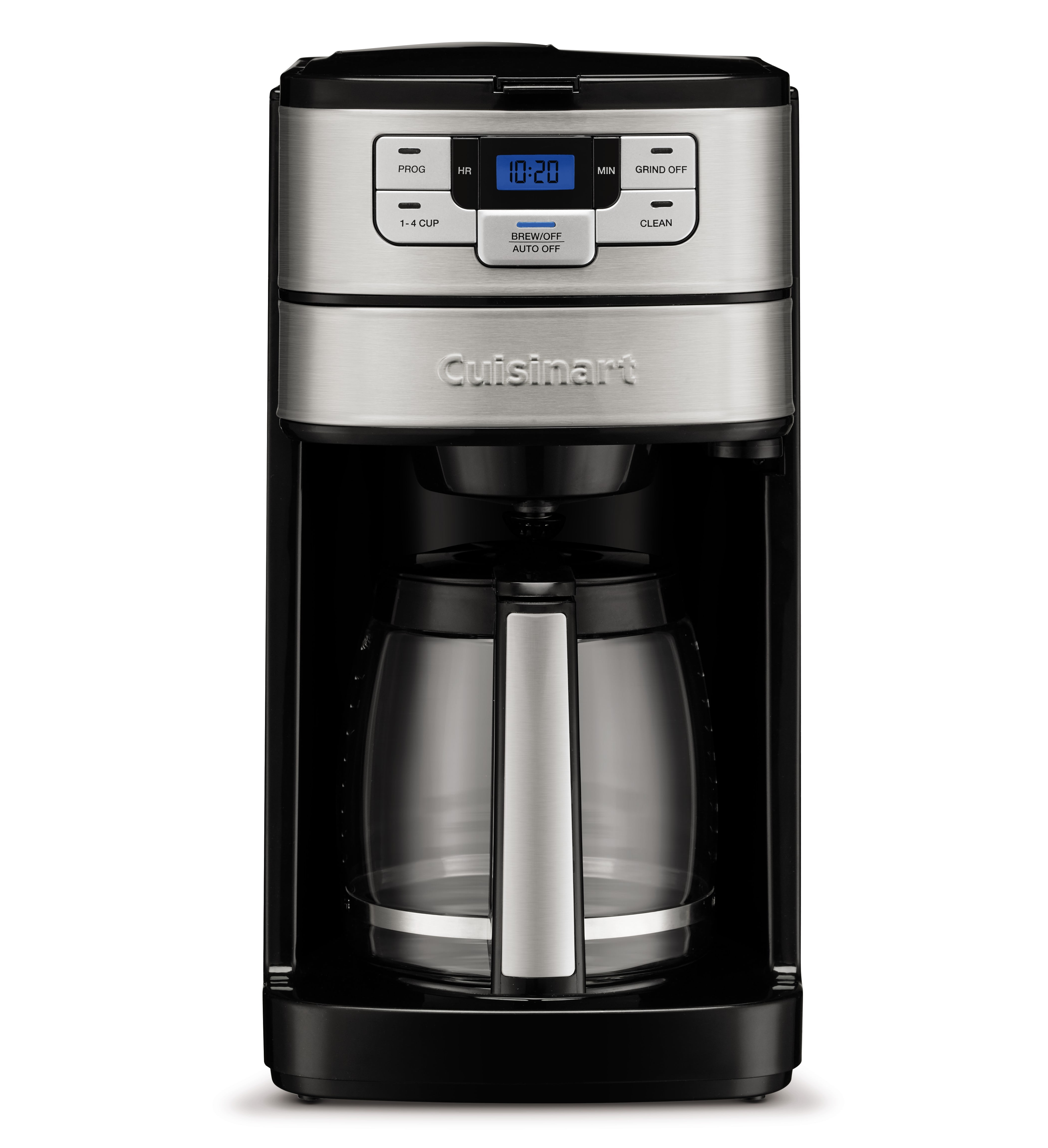 Grind and brew coffeemaker top