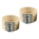 thumbnail image 2 of 12 Uds. de Aros de Bambú para a Mano con Marcos, Anillos Ajustables, Círculo para Agujas , Adornos Artesanales, Suministros, Herramien 8 pulgadas Macarena Aros de bordado, 2 of 7