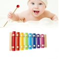 thumbnail image 2 of Piano en Bois Jouet pour Enfants Xylophone Rythme Musical Apprentissage à l'Avant, 2 of 11
