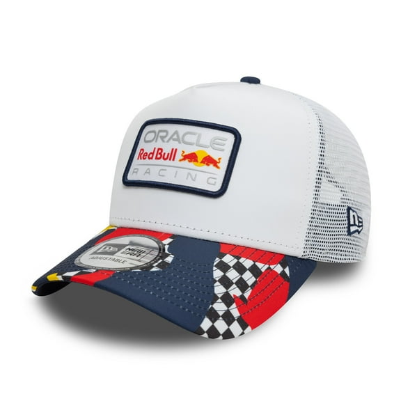 Red Bull Racing F1 Abstract EF Trucker Hat White