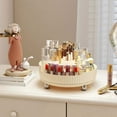 thumbnail image 5 of Rotating Cosmetic Storage Box Desktop Large Capacity 360 Degree Product Storage Rack Dressing Table Storage Tray, 5 of 5