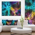 thumbnail image 1 of Glowing Abstract Fireworks - Abstract Canvas Art Print, 1 of 3
