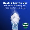 thumbnail image 2 of Vicks - Vaporizador facial con inhalador de vapor personal Sinus con m&aacute;scara facial suave Vicks NA, 2 of 8