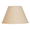 thumbnail image 1 of HomeRoots 470239 12 Po Parchemin Empire Premium Incliné Abat-Jour en Lin&44; Beige, 1 of 1
