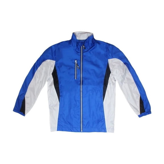 Weather Apparel 58035-055-LG Hi-Tech Performance Mens Jacket - Large, Royal, White & Black