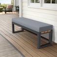 thumbnail image 3 of Covers & All Olefin Bench cushion, 5″ High-Density Foam, Water Resistant Outdoor Bench Cushions, 3 of 8