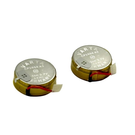 2x Replacement Battery Left Right Bose QuietComfort QC Earbuds 1.0 Varta CP1654