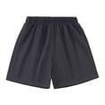 thumbnail image 3 of Yindaity Boys Soccer Shorts Boy's Drawstring Waist Summer Boho Track Shorts(Black,8-9 Years), 3 of 7