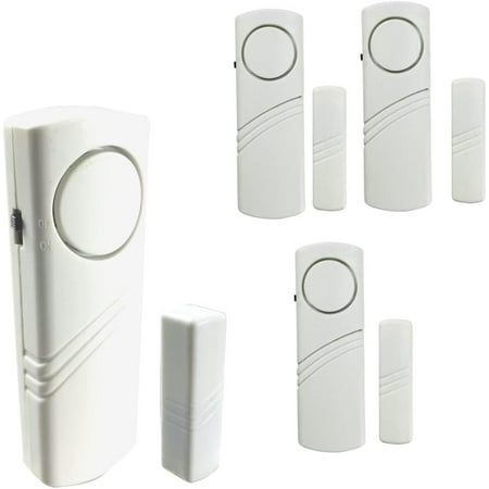 DOVE TAIL 4 Piece Door or Window Stand-Alone Wireless Alarm - H-87001-Z04-NW9
