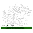 thumbnail image 2 of New Genuine BMW Air Inlet Finisher Left (2016-2018) OE 51117397615, 2 of 10