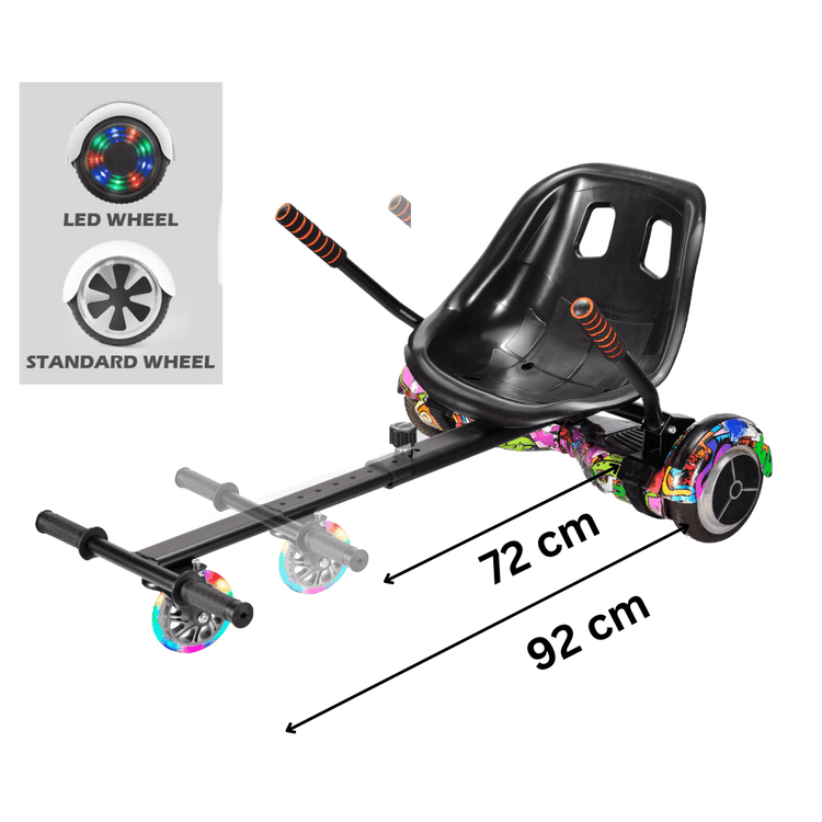 Gyrocopters Hoverkart X3 Hoverboard Attachment Walmart