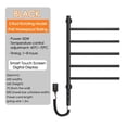 thumbnail image 2 of Bathroom Electric Towel Rack Stainless Steel Smart Digital Display Temperature & Time Control Heated Towel Bar Drying Rack, 2 of 8