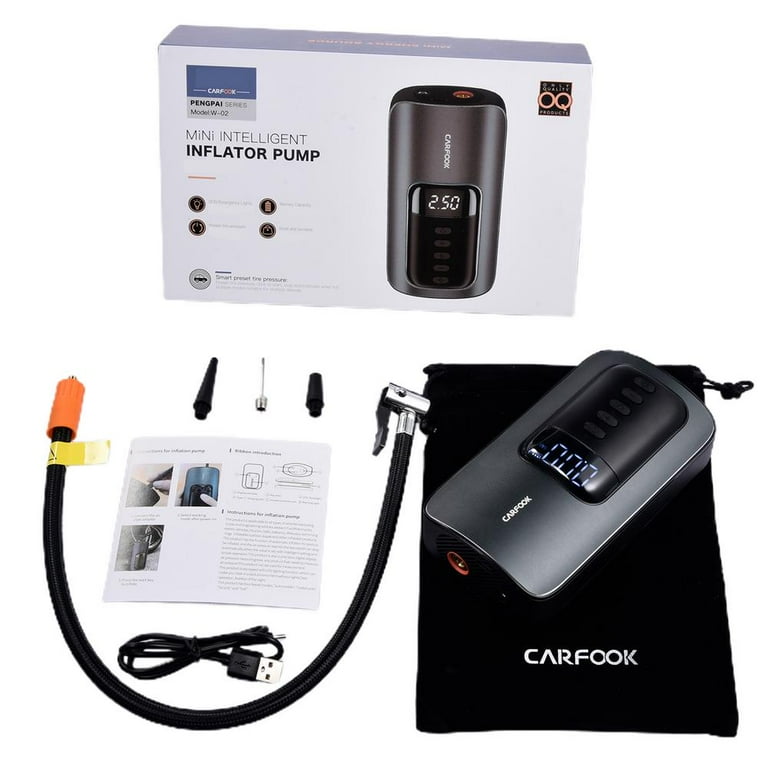 Tohuu Tire Inflator Portable Air Compressor Digital Multi Function
