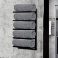 thumbnail image 4 of BESTYASH Organizador De Toallas Para Negro De Hierro Con Cinco Niveles Para Almacenamiento En Pared, 4 of 8