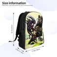 thumbnail image 3 of Alien vs Predator Fashion Backpack Daypack for Travel Anime Bag Notebook Bag, 3 of 4