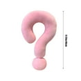 thumbnail image 7 of Tunhigl Question Mark Pillows: Soft and Flexible Plush Body Pillow for Office Naps, Travel, and Comfort - Perfect Gift for All Ages in Multiple Colors Pink, 7 of 7