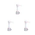 thumbnail image 3 of Thinsony Kitchen Sink Tap Extender Sprayer Faucet Spraying Nozzle Universal Connector Filter Accessory Bathroom Shower Room Pink 3Set, 3 of 6