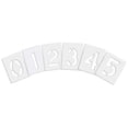 thumbnail image 3 of Rae Pavement Stencil,6 in,Number Kit,1/8 STL-108-8060, 3 of 3